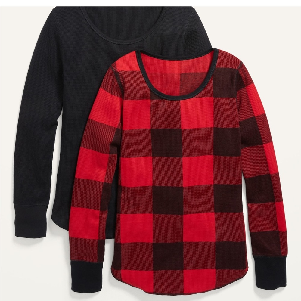 Womens Long Sleeve Thermal Tops